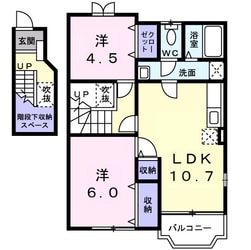 ポラリスの物件間取画像